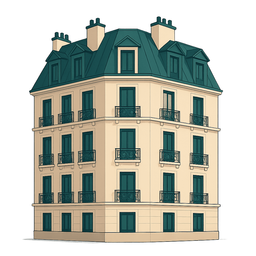 Immeuble haussmannien géré par ASDK Gestion